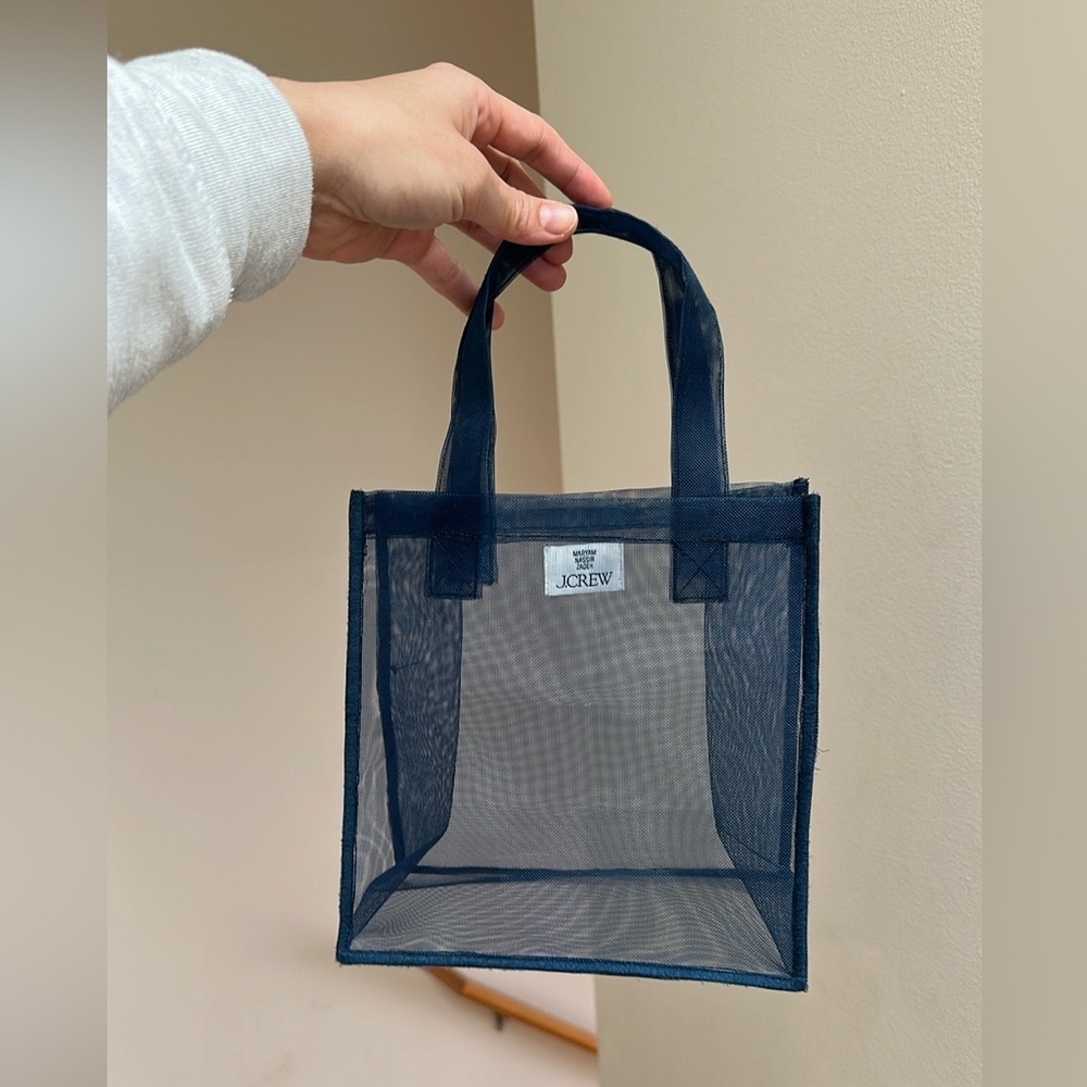 Maryam Nassir Zadeh X J.Crew birthday bag in mesh